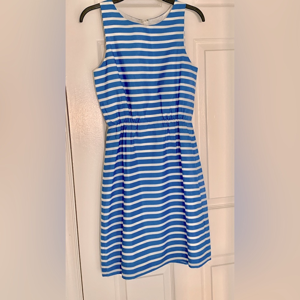 Striped Sleeveless Dress